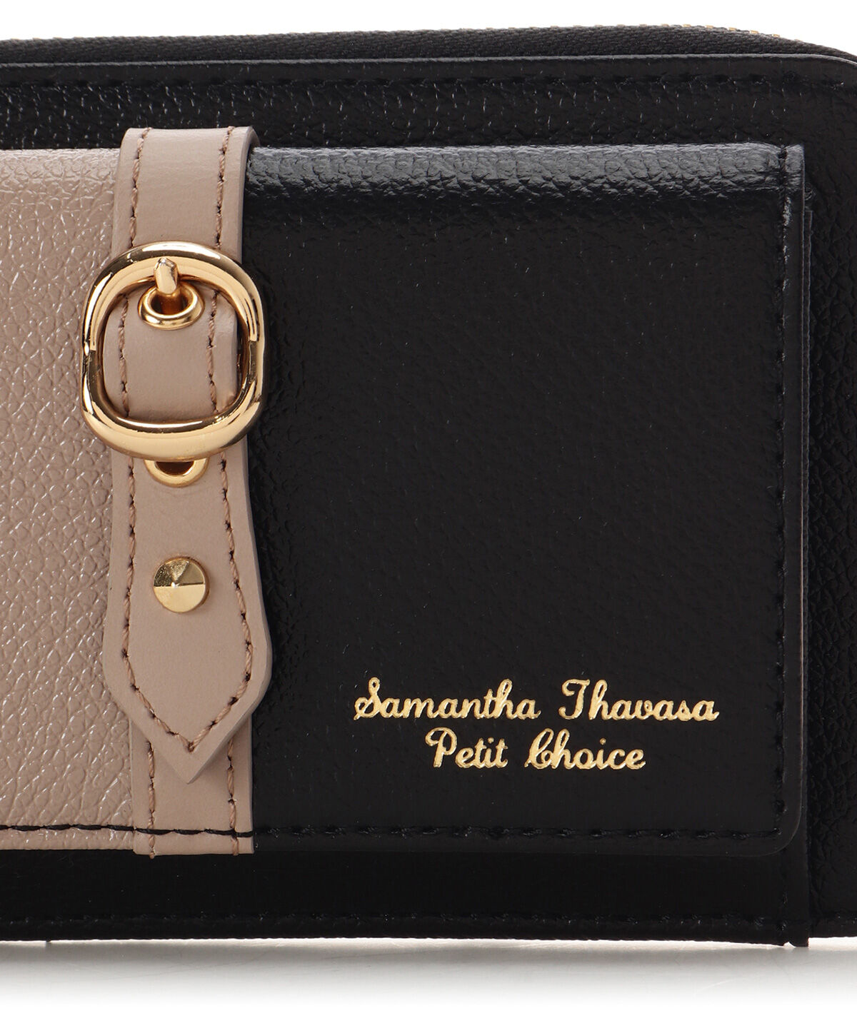 Samantha Thavasa Petit Choice「バイカラーフロントベルト フラグメントケース」|コインケース|