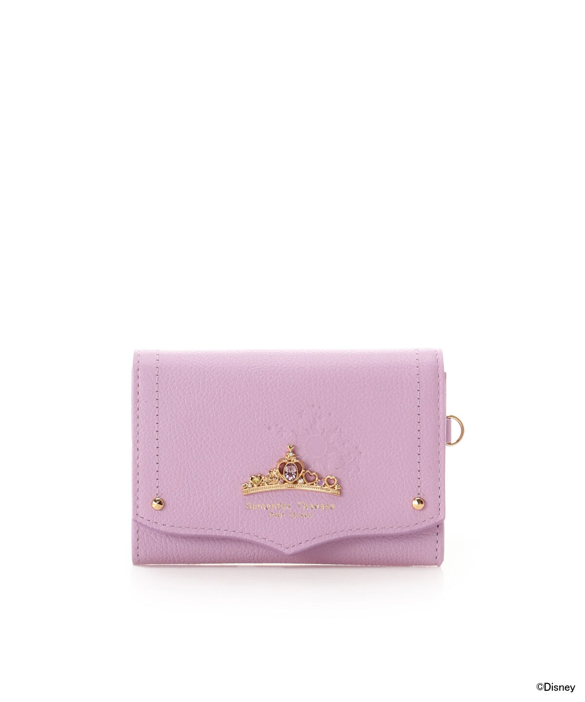 Samantha Thavasa Petit Choice「「ディズニープリンセスコレクション」名刺ケース」|名刺入れ・カードケース|ラベンダー