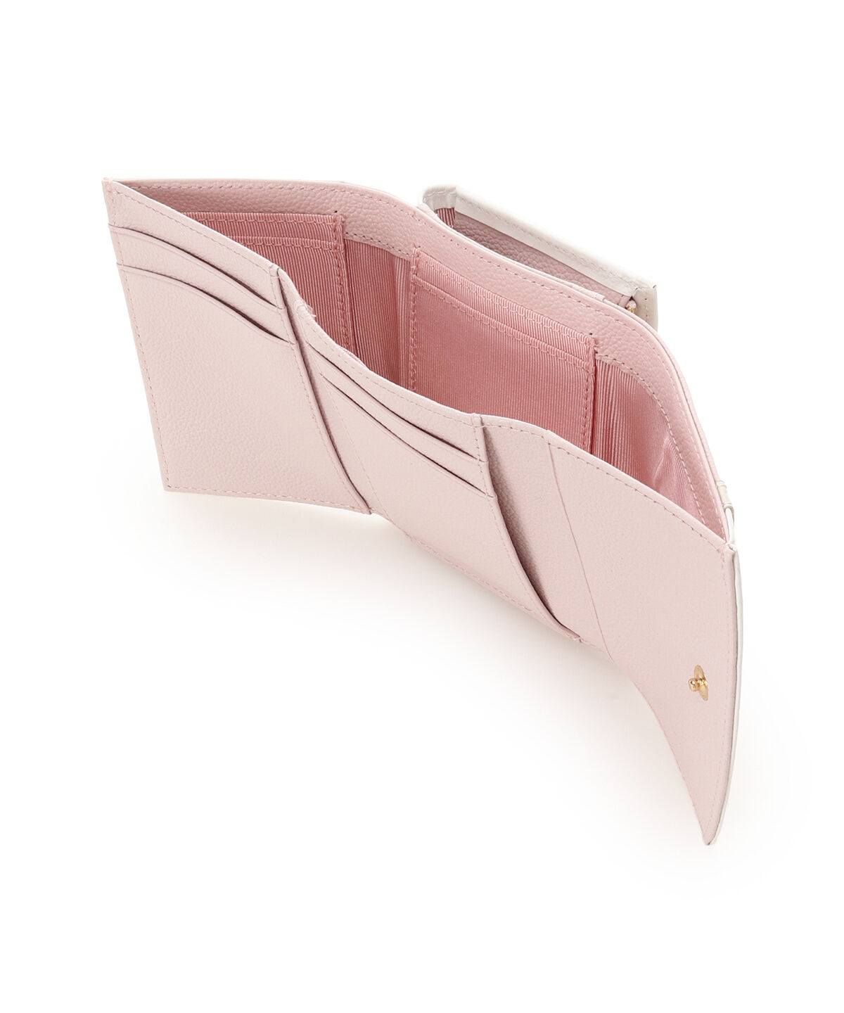 Samantha Thavasa Petit Choice「ビジューリボンバイカラー 折財布」|財布|