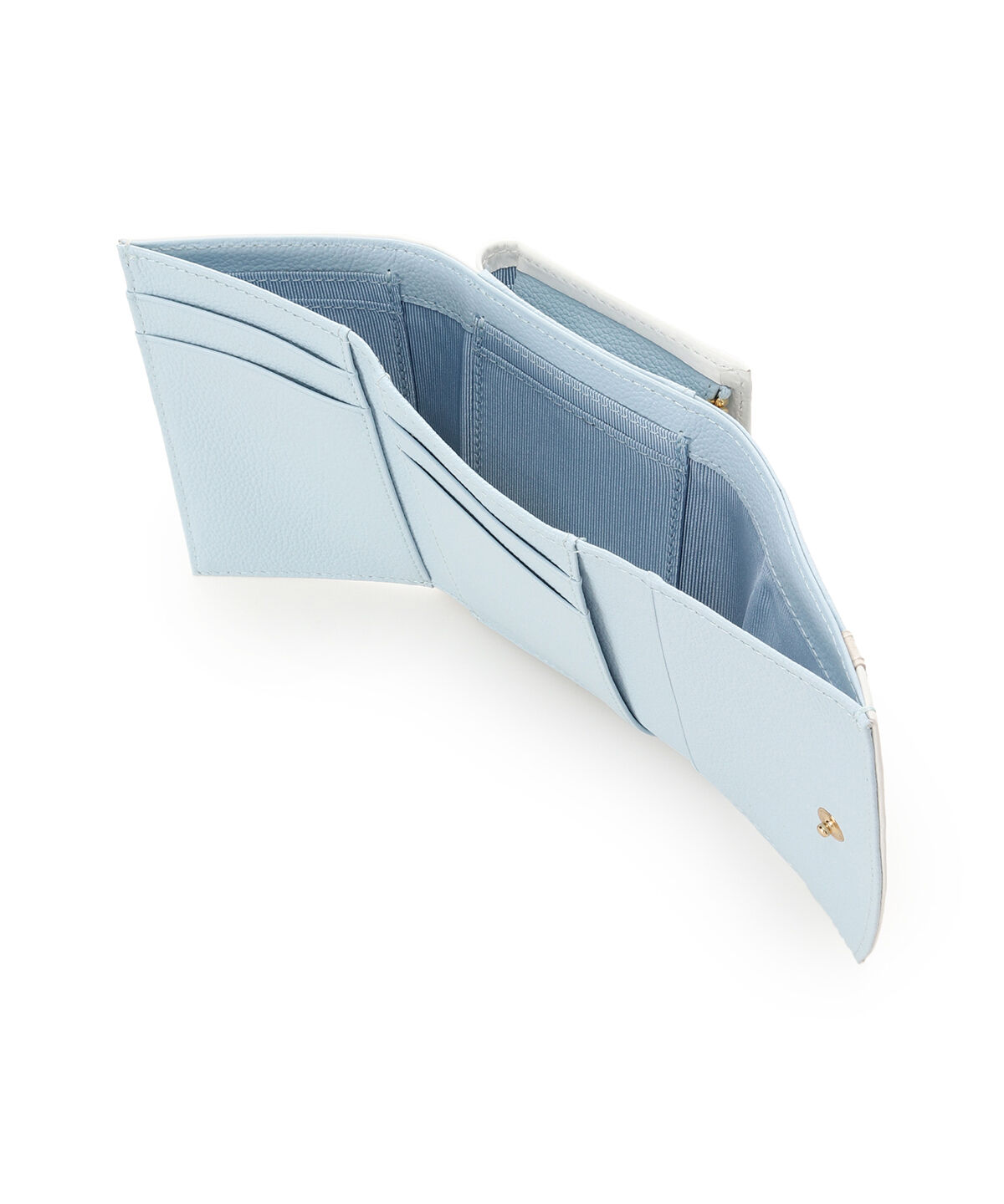 Samantha Thavasa Petit Choice「ビジューリボンバイカラー 折財布」|財布|