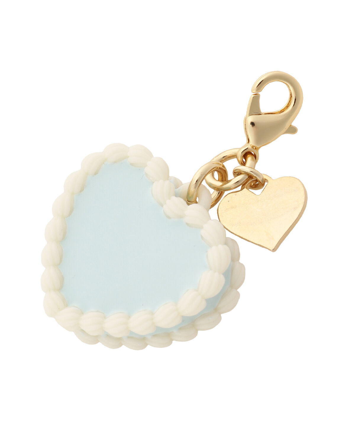 Samantha Thavasa Petit Choice「ハート型ケーキ ファスナーチャーム」|チャーム・キーホルダー|