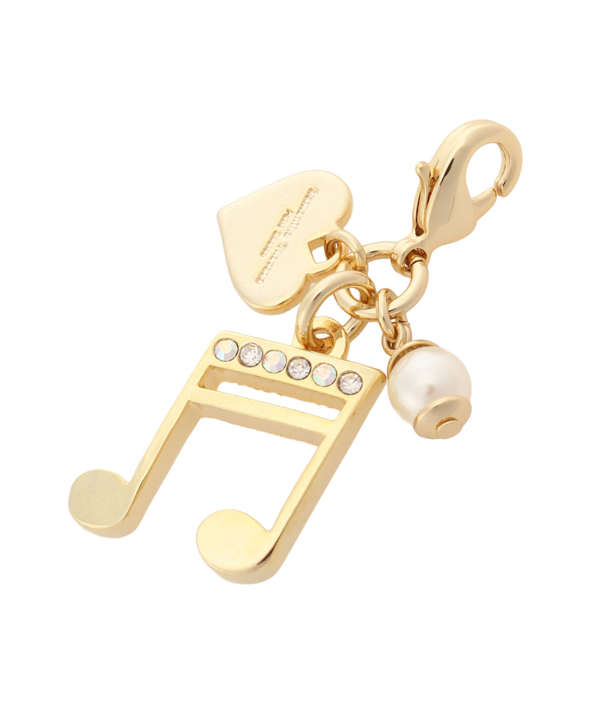 Samantha Thavasa Petit Choice「音符 ファスナーチャーム」|チャーム・キーホルダー|ゴールド