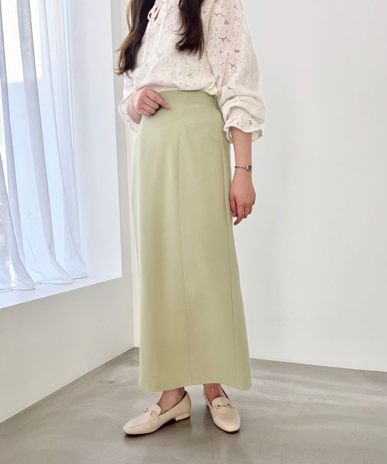 ORiental TRaffic「【跳べるパンプス/シリーズ累計１５０万足突破】スクエアトゥ ビット モチーフ  ローファー /R-3210」|パンプス|