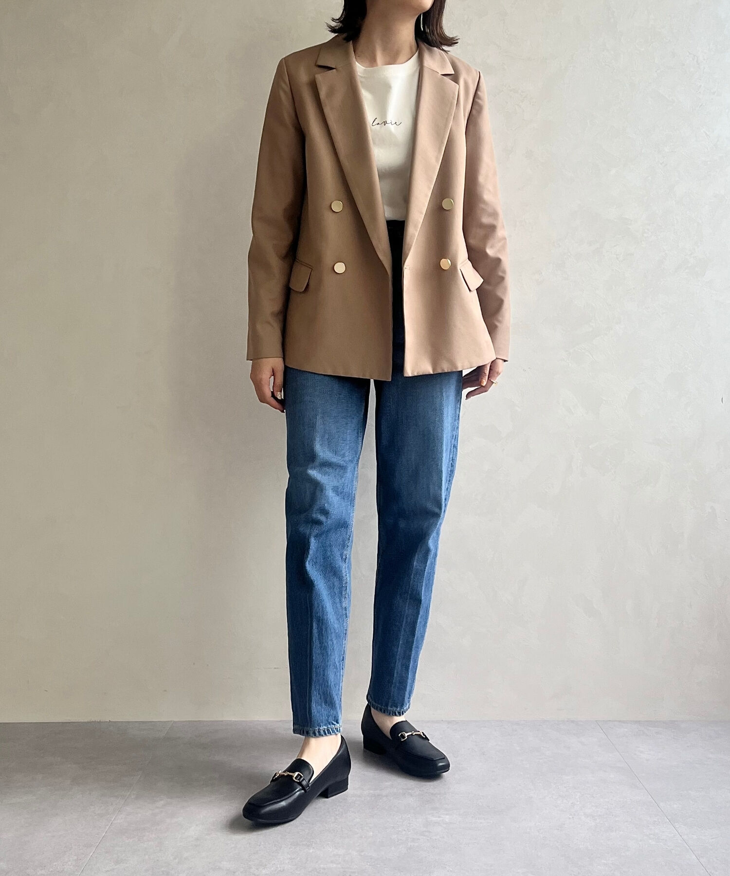 ORiental TRaffic「【跳べるパンプス/シリーズ累計１５０万足突破】スクエアトゥ ビット モチーフ  ローファー /R-3210」|パンプス|