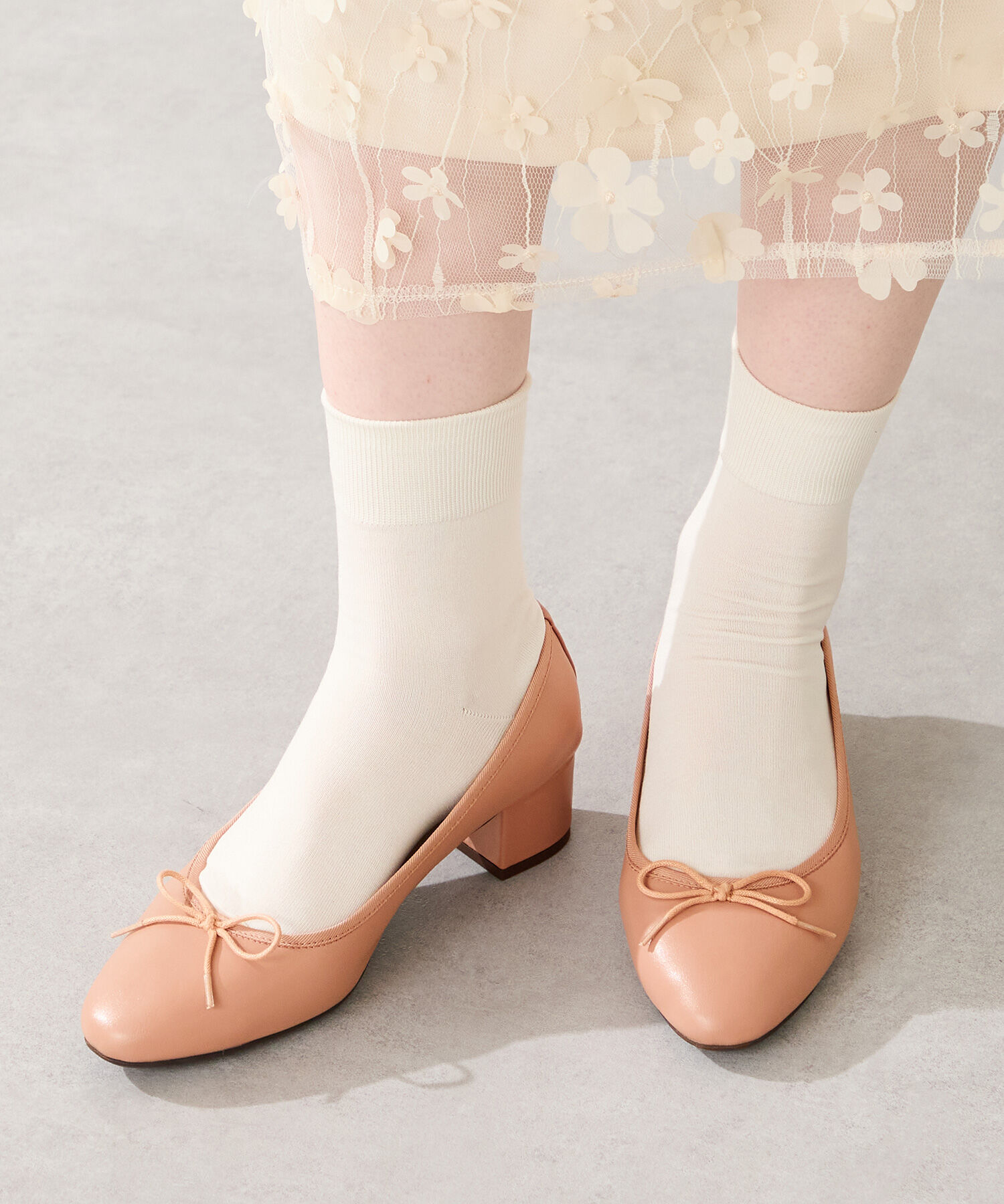 WA Oriental TRaffic「 ヒール バレエ パンプス /52306 」|パンプス|PINK