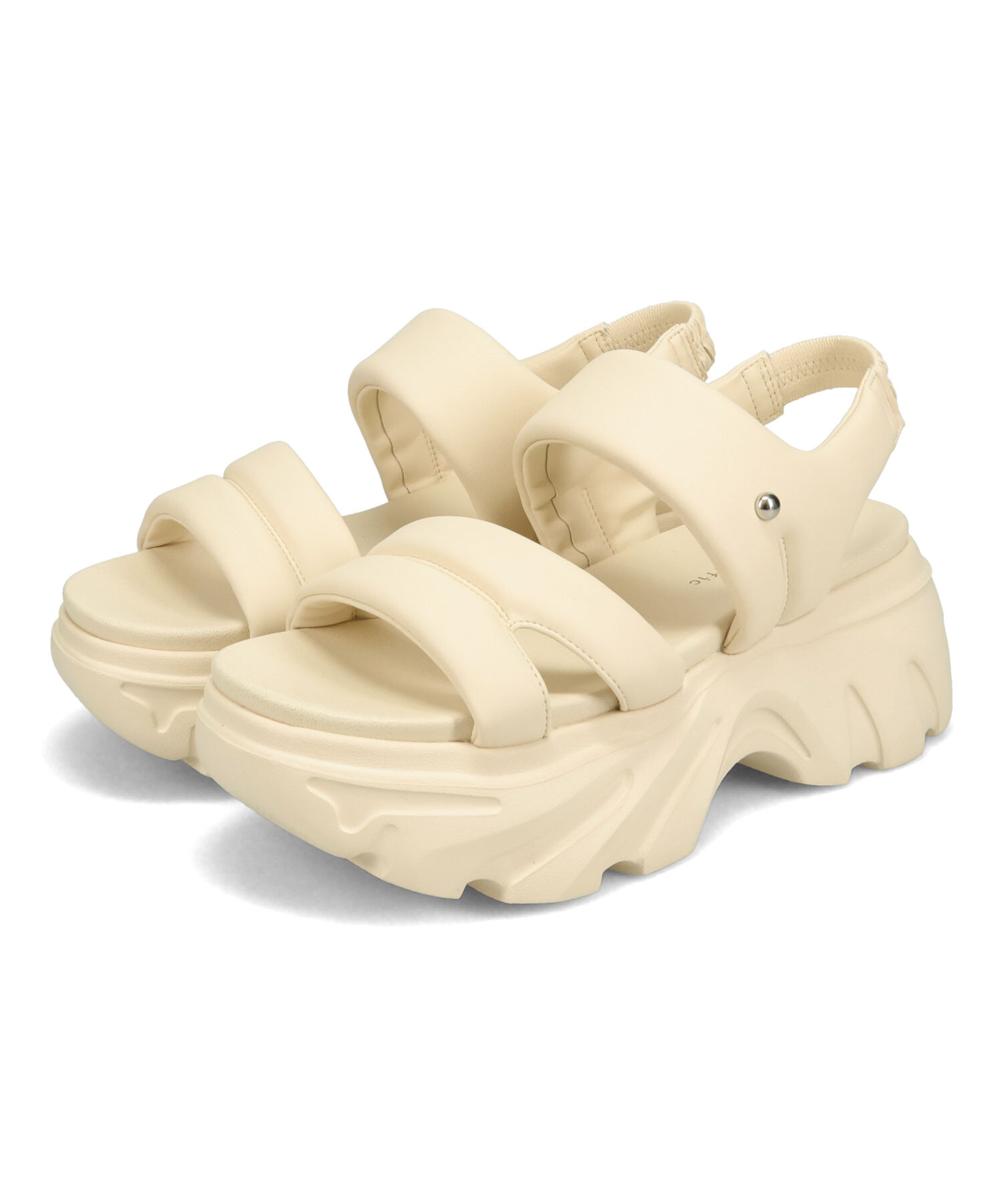 ORiental TRaffic「●2026春夏新作●パデット ストラップ 厚底 サンダル /61202」|サンダル|