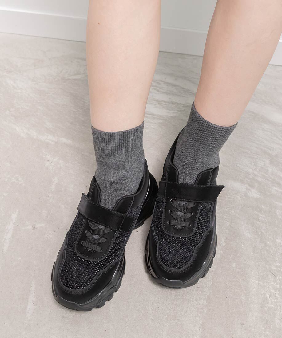  「2WAY ソックスドッキングリボンスニーカー」|スニーカー|