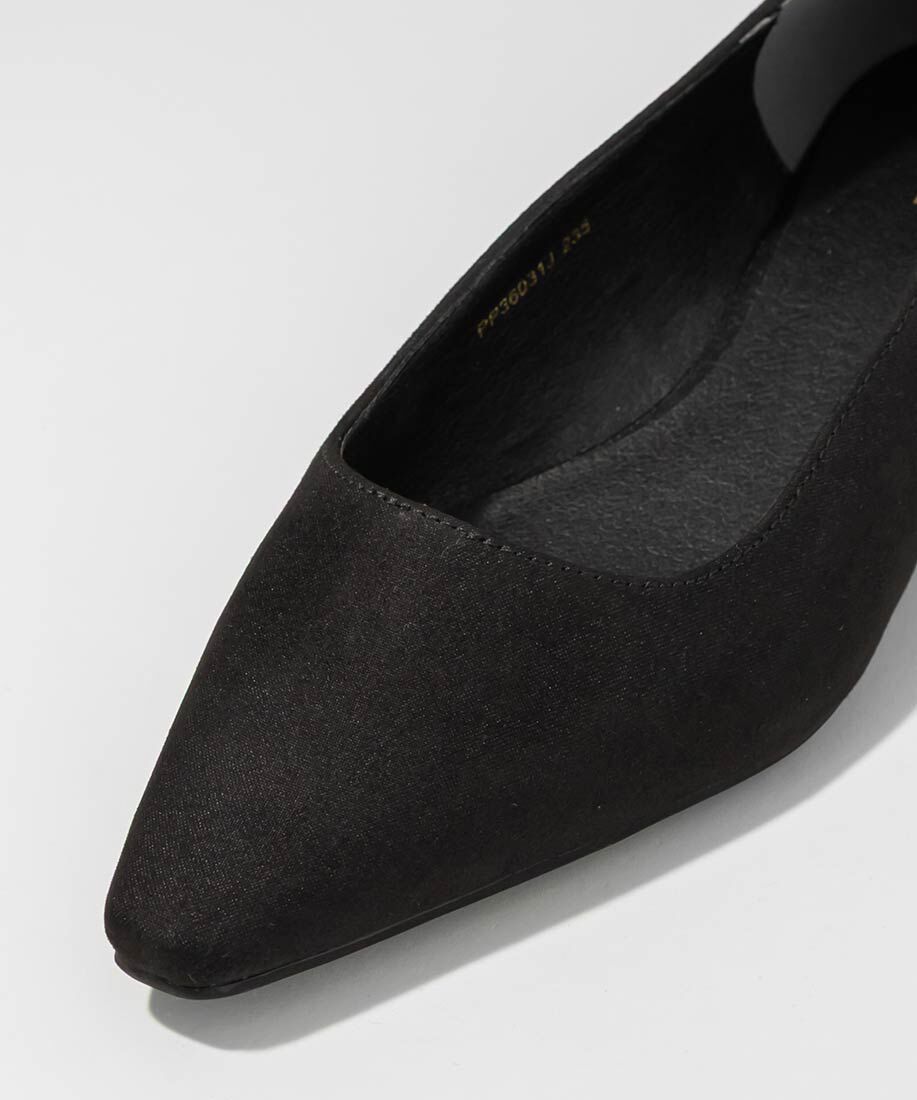  「2WAY ローズモチーフフラットパンプス」|パンプス|