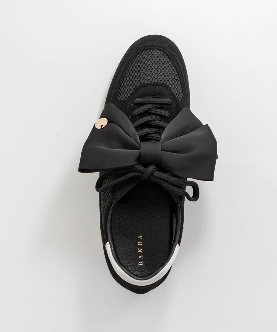  「2WAY サテンリボンロープロファイルスニーカー」|スニーカー|