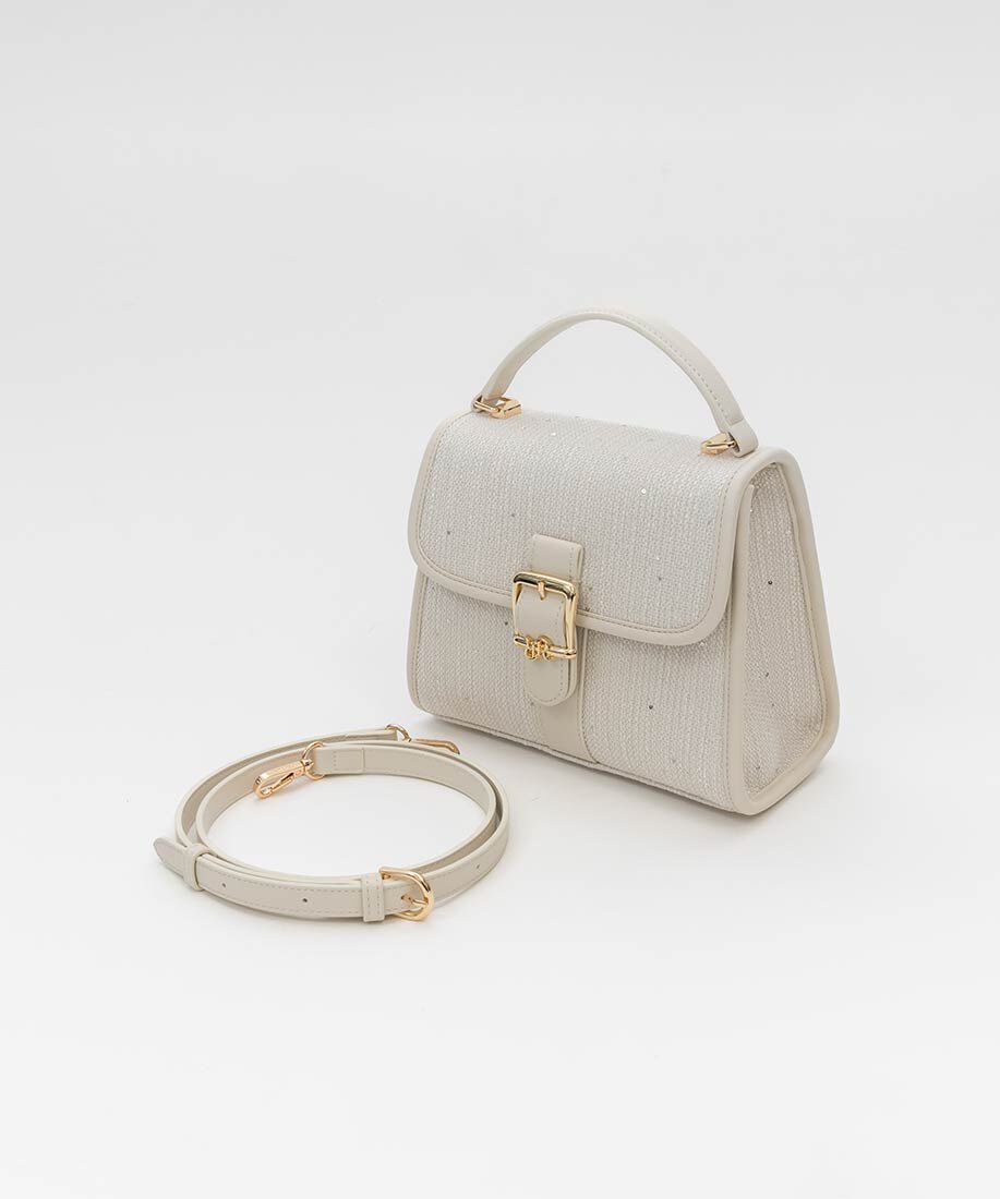  「2WAY モノグラムバックルハンドバッグ」|ハンドバッグ|