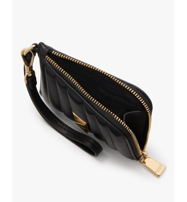 kate spade new york「デコ キルテッド コイン カード ケース リスレット」|財布|