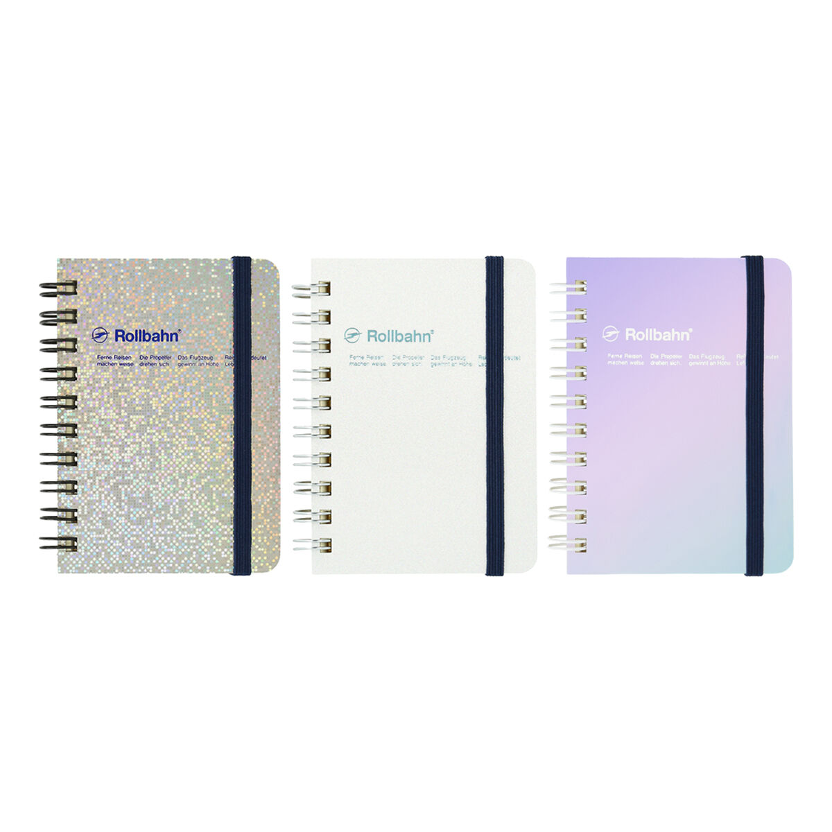 Rollbahn「ロルバーン ポケット付メモ メタリック ミニ」|ステーショナリー|