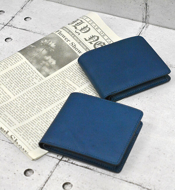 Kinuya Indigo「AWA-AI　二つ折り財布」|財布|