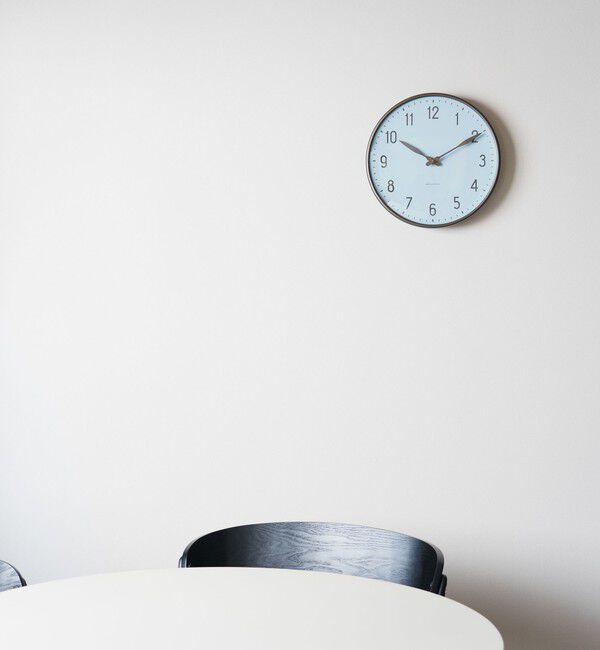 Style for Living「＜Arne Jacobsen＞WALL CLOCK STATION ROYAL BLUE 210」|ステーショナリー|