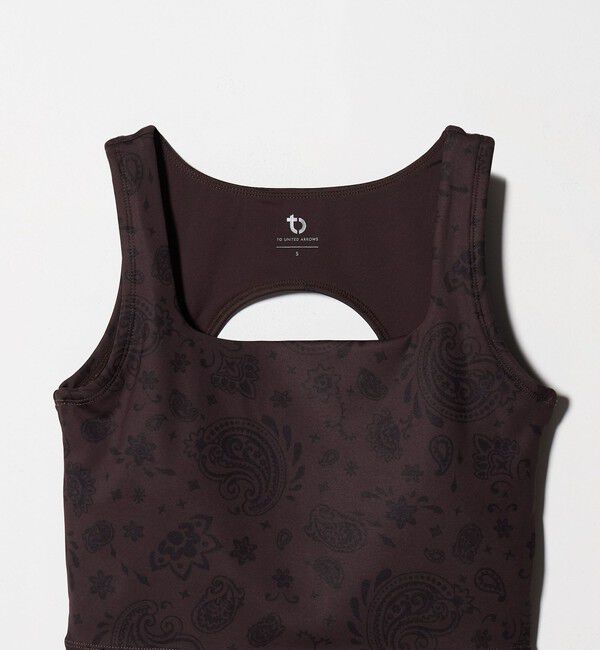 UNITED ARROWS「＜TO UNITED ARROWS＞CLOUD  バンダナプリント ブラトップ」|スポーツ|