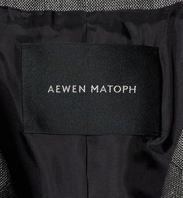 AEWEN MATOPH「＜AEWEN MATOPH＞ウールリネン ウエストシェイプジャケット」|テーラードジャケット|