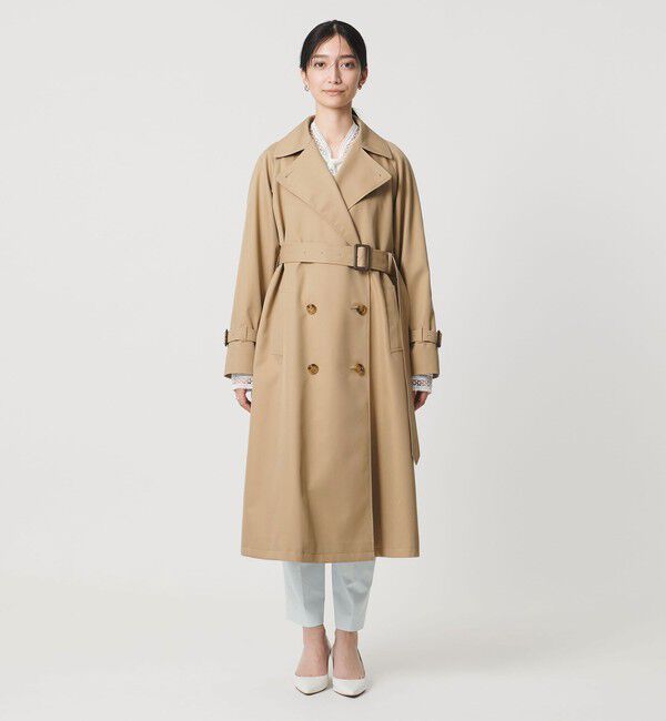 UNITED ARROWS「コットンギャバ トレンチコート」|トレンチコート|