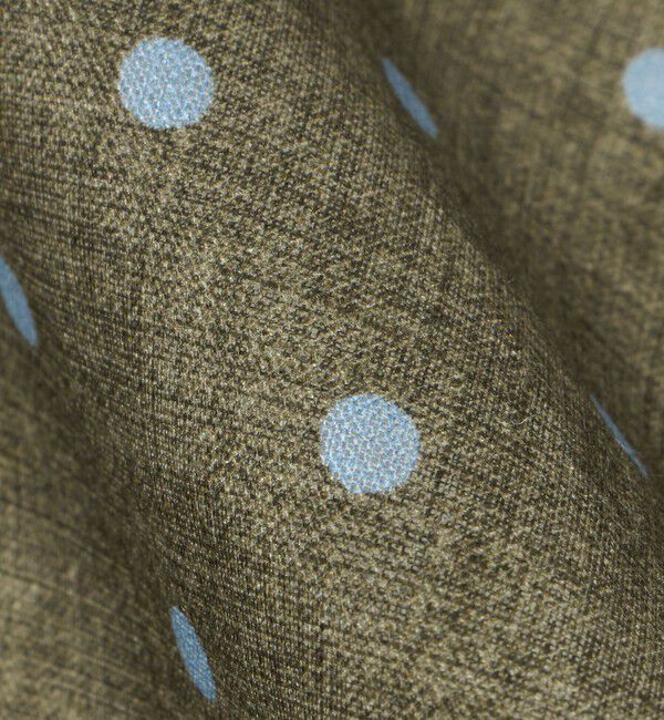 UNITED ARROWS「＜molteni＞ ドットプリント ポケットチーフ」|ハンカチ|