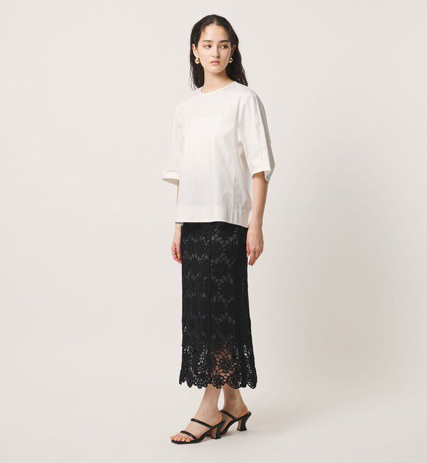 UNITED ARROWS「トリコット フォーム Tシャツ」|Tシャツ・カットソー|