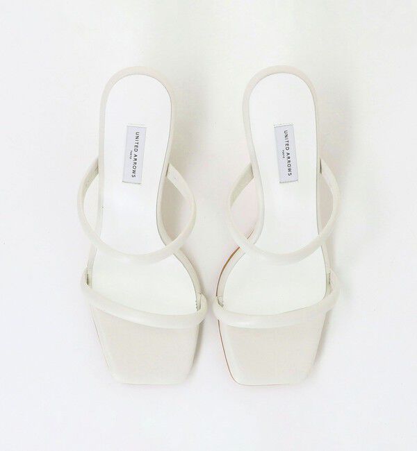 UNITED ARROWS「2ライン ミュール/サンダル」|サンダル|