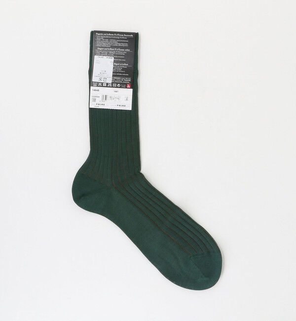 UNITED ARROWS「＜FALKE＞SHADOW SOCKS/ソックス」|ソックス|DK.GREEN