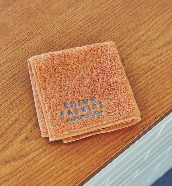 UNITED ARROWS green label relaxing「【別注】＜THING FABRICS＞GLR ハンドタオル ハンカチ」|ハンカチ|ORANGE