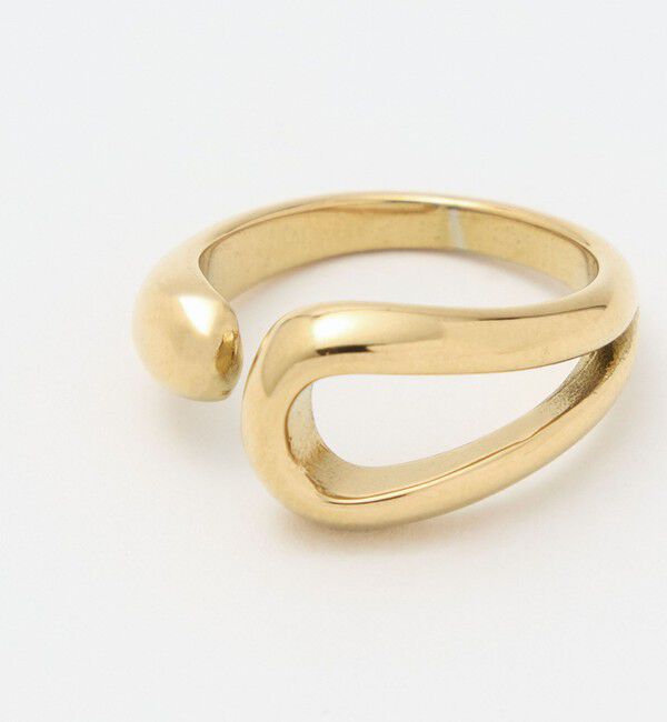 UNITED ARROWS green label relaxing「【WEB限定】ドロップシルエット リング」|リング|