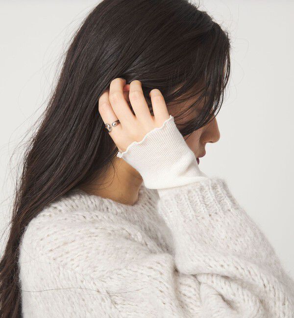 UNITED ARROWS green label relaxing「【WEB限定】ドロップシルエット リング」|リング|