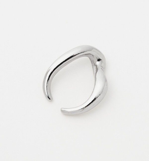 UNITED ARROWS green label relaxing「【WEB限定】2本セット イヤーカフ（ホワイトパーツ）/ イヤカフ」|イヤリング|