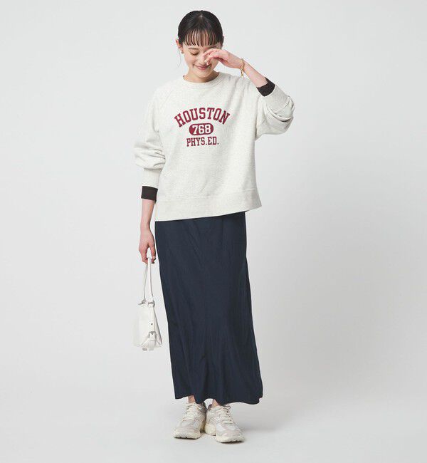 UNITED ARROWS green label relaxing「ツイル Aライン スカート」|フレア|