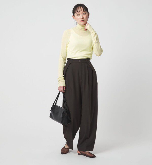 UNITED ARROWS green label relaxing「レディ シアー タートルネック カットソー」|Tシャツ・カットソー|