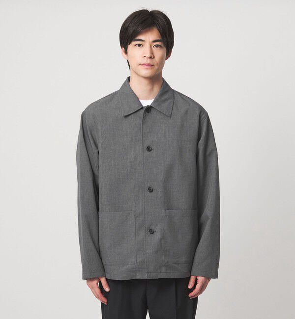 UNITED ARROWS green label relaxing「【WEB限定】ドライポリエステル カバーオール -吸水速乾-」|ブルゾン・スタジャン|