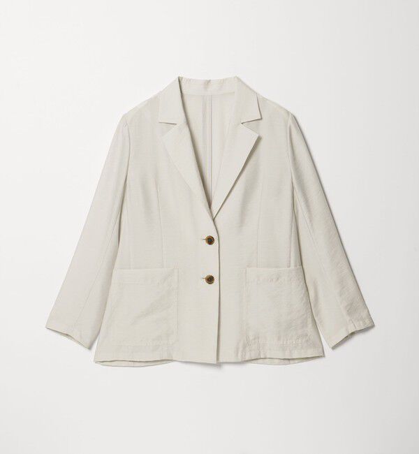 EMMEL REFINES「＜EMMEL REFINES＞EM ライトシアー テーラード ジャケット」|テーラードジャケット|