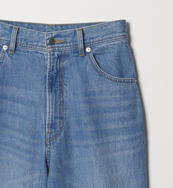 EMMEL REFINES「＜EMMEL REFINES＞EM ハイウエスト ワイド デニム」|チノ|