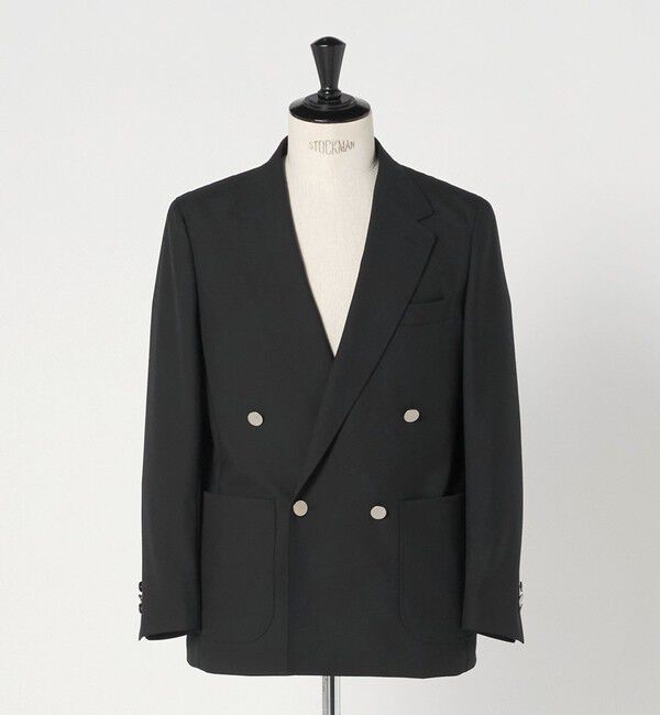 UNITED ARROWS green label relaxing「TW トロピカル ダブルブレスト 4B ブレザー ジャケット」|テーラードジャケット|