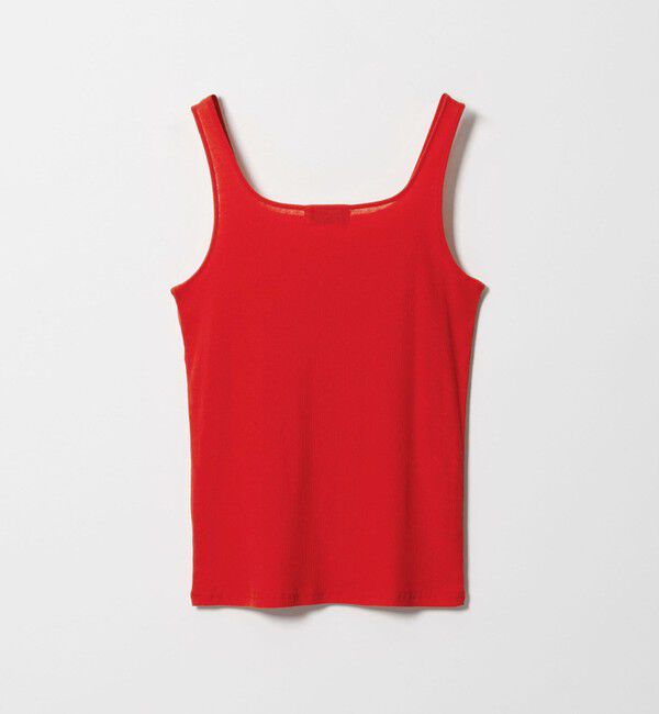 EMMEL REFINES「＜EMMEL REFINES＞EM テレコスクエア タンクトップ」|Tシャツ・カットソー|