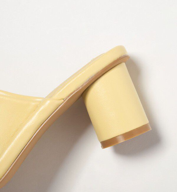 EMMEL REFINES「＜EMMEL REFINES＞EM スクエアトゥ フィット ミュール」|サンダル|