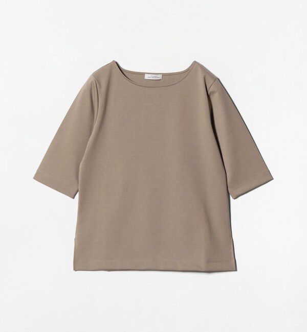 UNITED ARROWS green label relaxing「ボートネック ポンチ プルオーバー カットソー 接触冷感 UVカット」|Tシャツ・カットソー|