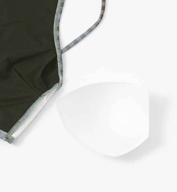 UNITED ARROWS green label relaxing「ハイネックビスチェ チェック柄 A スイムウェア / 水着」|スポーツ|