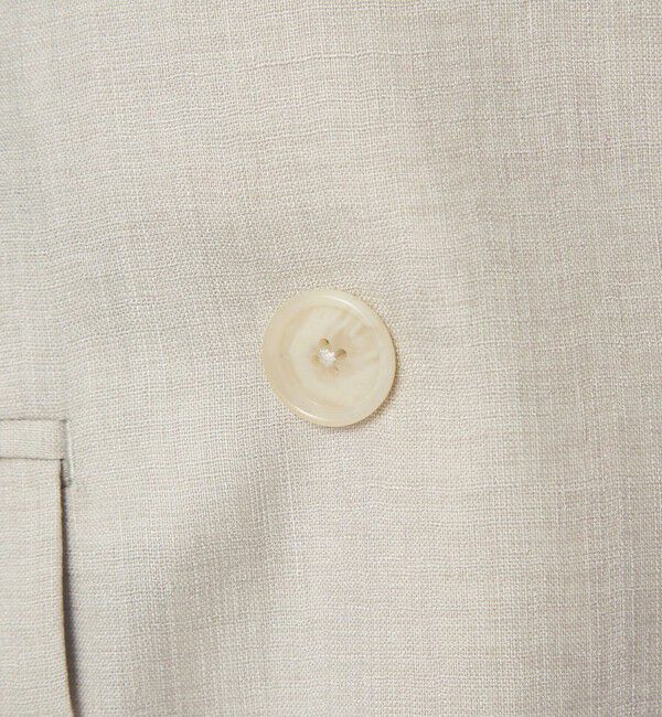 UNITED ARROWS green label relaxing「［size SHORTあり］ライト リネンライク ハーフスリーブ ジャケット UVカット 通気性」|テーラードジャケット|