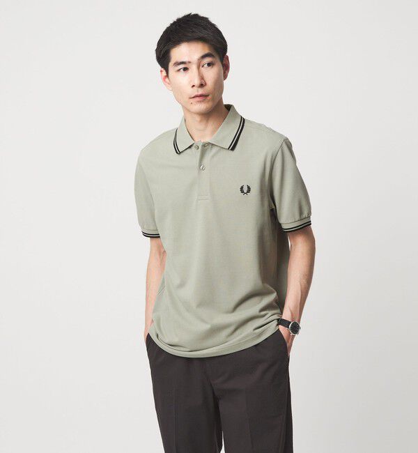 UNITED ARROWS green label relaxing「＜FRED PERRY＞ツインティップ ポロシャツ」|ポロシャツ|OLIVE