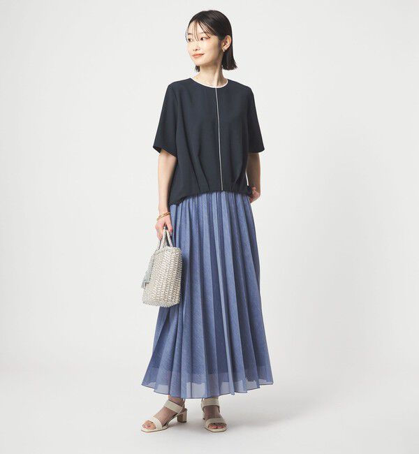 UNITED ARROWS green label relaxing「ライン TEE ブラス」|シャツ・ブラウス|