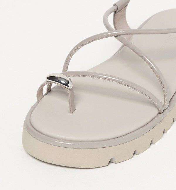 UNITED ARROWS green label relaxing「メタルトング プラット サンダル」|サンダル|