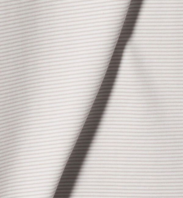 UNITED ARROWS green label relaxing「A+ COOL ミジンボーダー ビズ クルーネック カットソー Tシャツ -接触冷感・吸水速乾-」|Tシャツ・カットソー|