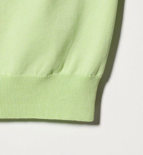 UNITED ARROWS green label relaxing「MTB コットン ハイゲージ モックネック ニット Tシャツ」|ニット・セーター|