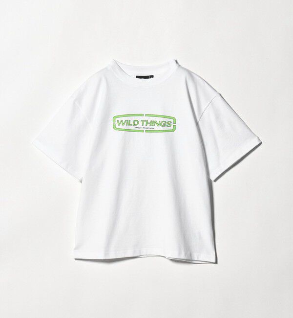 UNITED ARROWS green label relaxing「【別注】＜WILD THINGS＞ ロゴ ショートスリーブ Tシャツ / キッズ 140cm-160cm」|Tシャツ・カットソー|