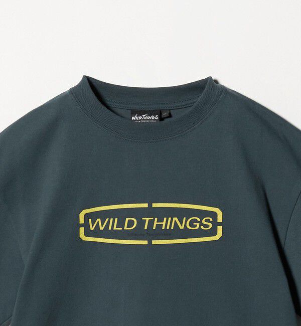UNITED ARROWS green label relaxing「【別注】＜WILD THINGS＞ ロゴ ショートスリーブ Tシャツ / キッズ 140cm-160cm」|Tシャツ・カットソー|