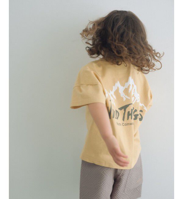 UNITED ARROWS green label relaxing「【別注】＜WILD THINGS＞ マウンテン ショートスリーブ Tシャツ / キッズ 110cm-130cm」|Tシャツ・カットソー|