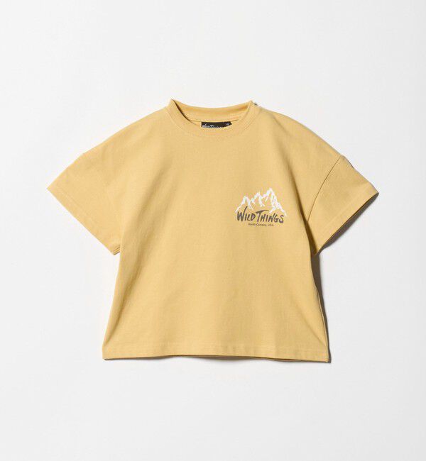 UNITED ARROWS green label relaxing「【別注】＜WILD THINGS＞ マウンテン ショートスリーブ Tシャツ / キッズ 110cm-130cm」|Tシャツ・カットソー|