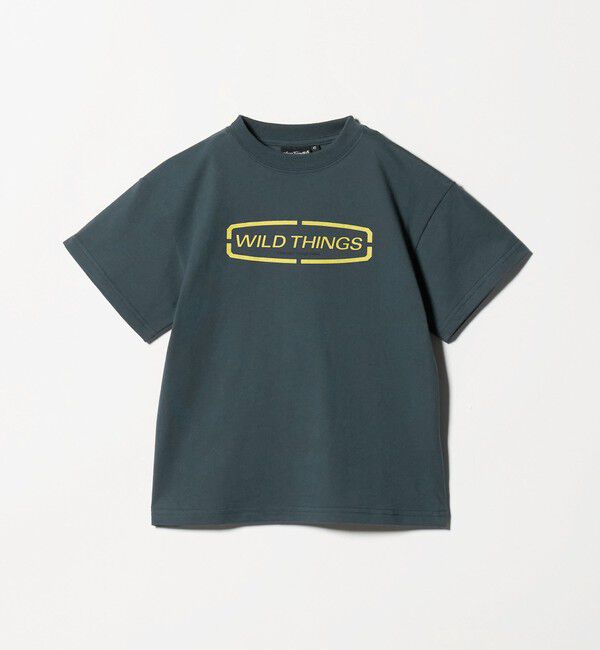 UNITED ARROWS green label relaxing「【別注】＜WILD THINGS＞ ロゴ ショートスリーブ Tシャツ / キッズ 110cm-130cm」|Tシャツ・カットソー|